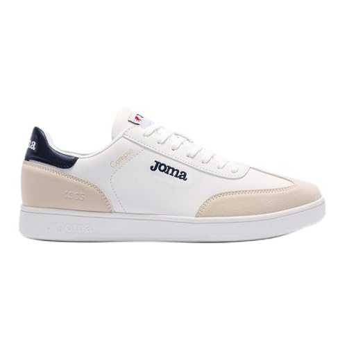 Joma C.Campus Herren Sneaker, Weiß/Marineblau, 42 EU von Joma