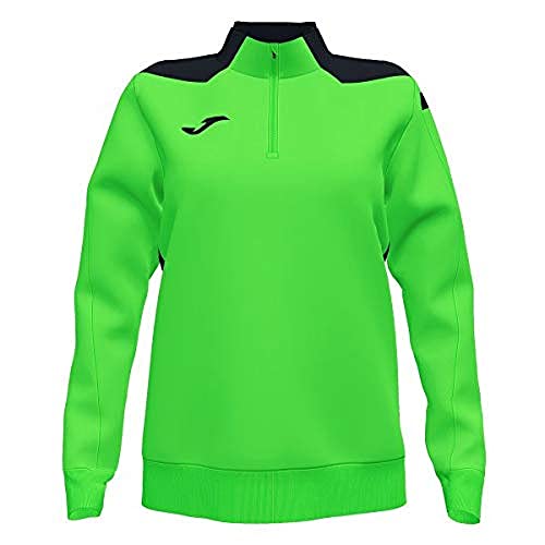 Joma Damen 901268.021.2XS Sweatshirt, Fluoro-Schwarz, Estándar von Joma