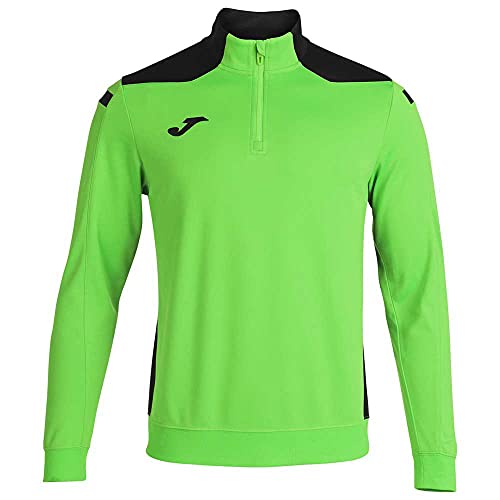 Joma Herren 101952.021.2XS Sweatshirt, Grün Fluor Schwarz, Normale Größe von Joma