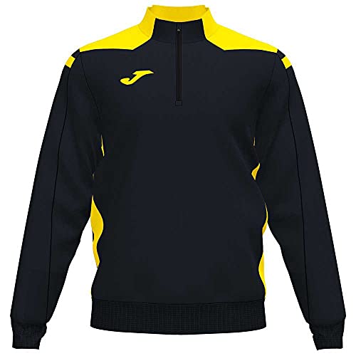 Joma Herren 101952.109.2XL Sweatshirt, Schwarz Gelb, Normale Größe von Joma