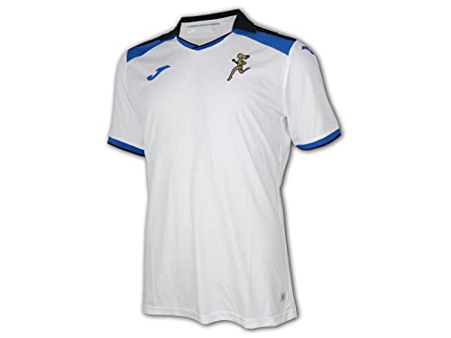 Joma Herren 2ª Atalanta Temporada 2022/23-Camiseta de Manga Corta Kurzarm Shirt, Blanco, 2XL von Joma