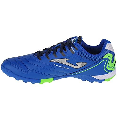 Joma Herren Aguila 2301 Indoor Football Trainers, Königsblau Fluoreszierendes Grün Weiß, 43 EU von Joma