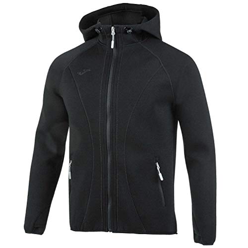 Joma Herren Basilea Kapuzenpullover, Schwarz, L EU von Joma