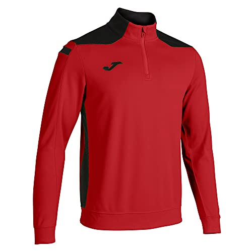 Joma Herren Championship Vi Sweatshirt, Rotes Schwarz, 4XS EU von Joma