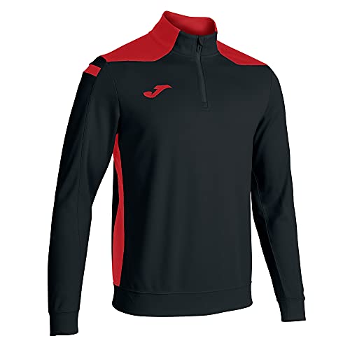 Joma Herren Championship Vi Sweatshirt, Schwarz Rot, M EU von Joma