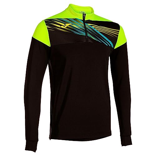 Joma Herren Elite X Sweatshirt, Grün (royal/Verde flúor), XL von Joma