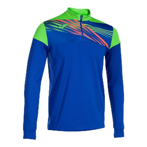 Joma Herren Elite X Sweatshirt, Grün (royal/Verde flúor), XXL von Joma