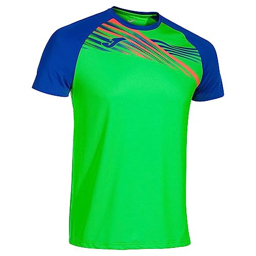 Joma Herren Elite X t-Shirt, Neongrün/Royal, L von Joma