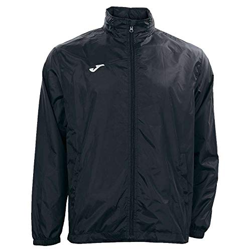 Joma - Herren Regenmantel - Wasserdicht mit Innenfutter - Ideal für Outdoor-Sportarten - Schwarz - S von Joma