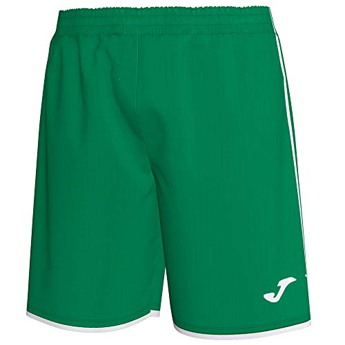 Joma Herren Liga Klassische Shorts, Grün/Weiß, L von Joma