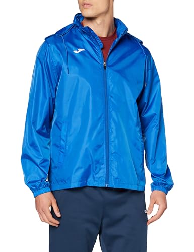 Joma - Herren Regenmantel - Wasserdicht mit Innenfutter - Ideal für Outdoor-Sportarten - Royal - XL von Joma