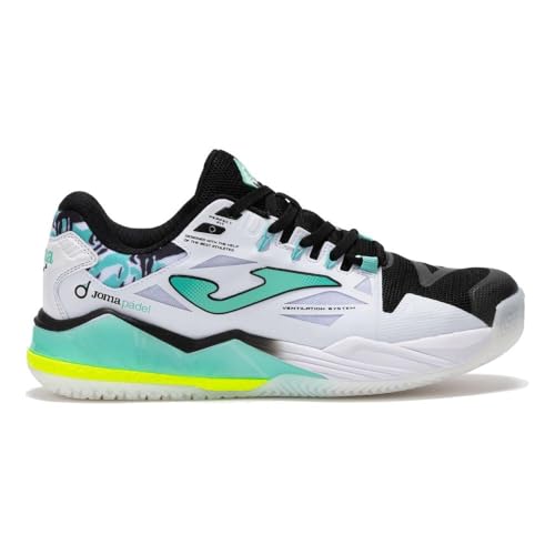 Joma Herren Tspins2542om Sneaker, weiß türkis, 44.5 EU Joma Herren Tspins2542om Sneaker, weiß türkis, 44.5 EU von Joma