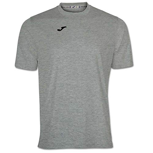 Joma Kombi Herren Kurzarm T-Shirt, Light Heather Grey, XXS von Joma