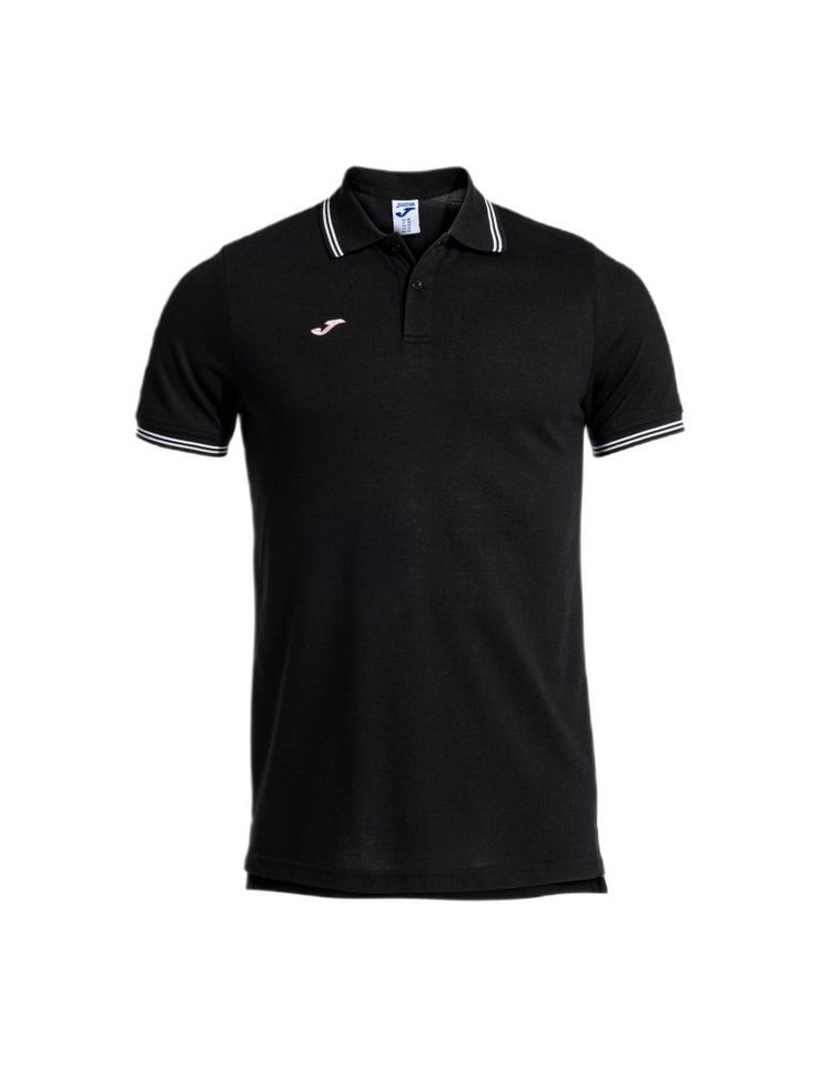 Joma Poloshirt Confort Classic (atmungsaktiv, bequem) schwarz Herren von Joma