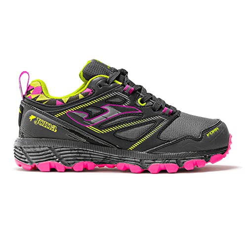 Joma Serie Vora Jr Wanderschuh, Schwarz Fuchsia, 32 EU von Joma