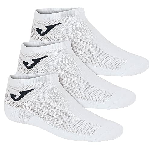 Joma Invisible 3PPK Socks 400781-200, Unisex socks, white, 43-46 EU von Joma