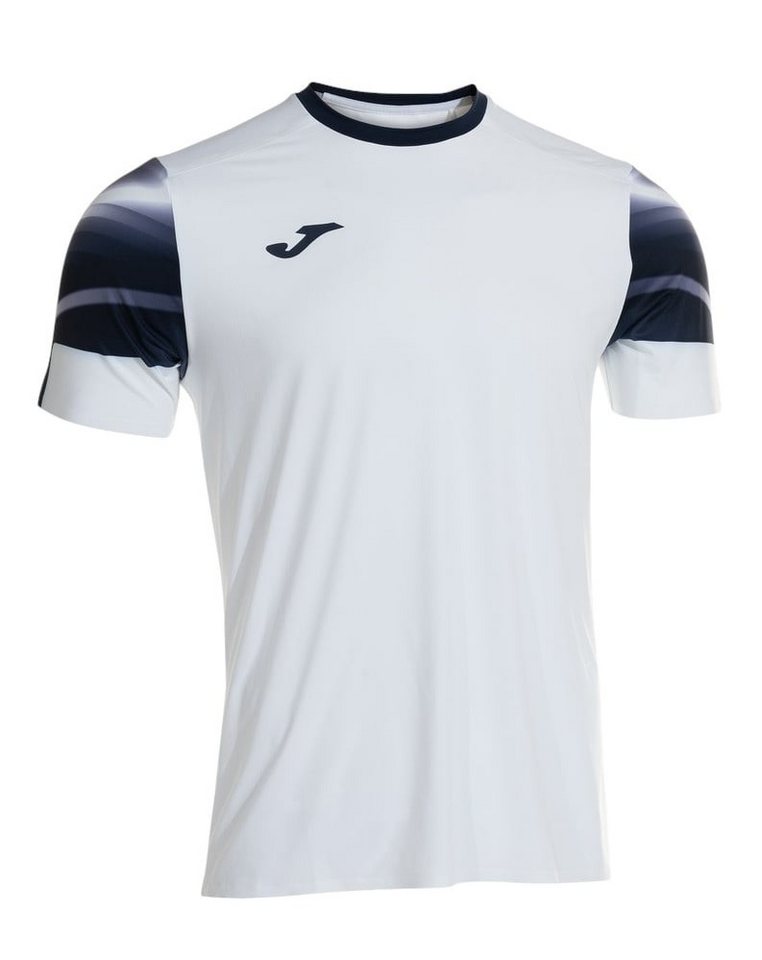 Joma T-Shirt Lauf-Shirt Elite XI (schnelltrocknend, atmungsaktiv) weiss/marineblau von Joma