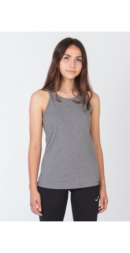 Joma Tanktop Sport-Tank Top Oasis (100% Baumwolle) dunkelgrau Damen von Joma