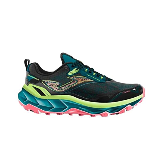 Joma Trail Running TK Tundra Lady 2301 Black Lime, Schwarz , 38 EU von Joma