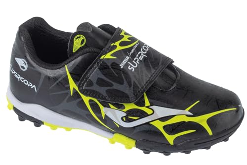 Joma Super Copa Jr 2501 TF SCJW2501TFV, Boy Turf Football Trainers, Black, 31 EU von Joma