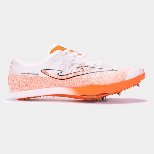 Joma Unisex Rr1107 Track & Field Shoe, Weiß Orange, 42.5 EU von Joma