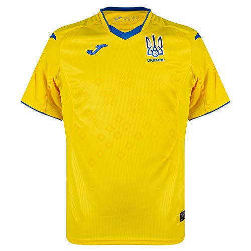 Joma Unisex Ukraine Saison 2020/21 Heimtrikot, gelb, M von Joma