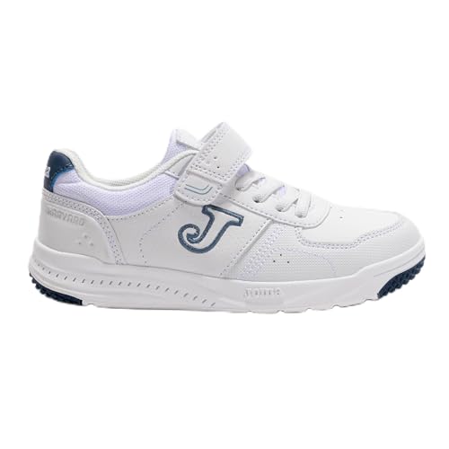 Joma W.Harvard Jr 2543 Blanco Marino Sneaker, Weiß/Marineblau, 39 EU von Joma