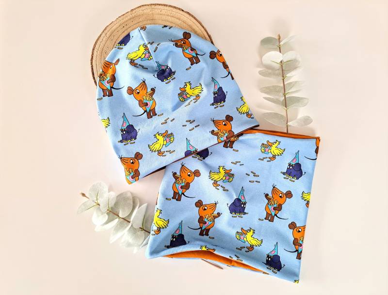 Beanie, Mütze, Loopschal, Sendung Mit Der Maus von JomaLuna