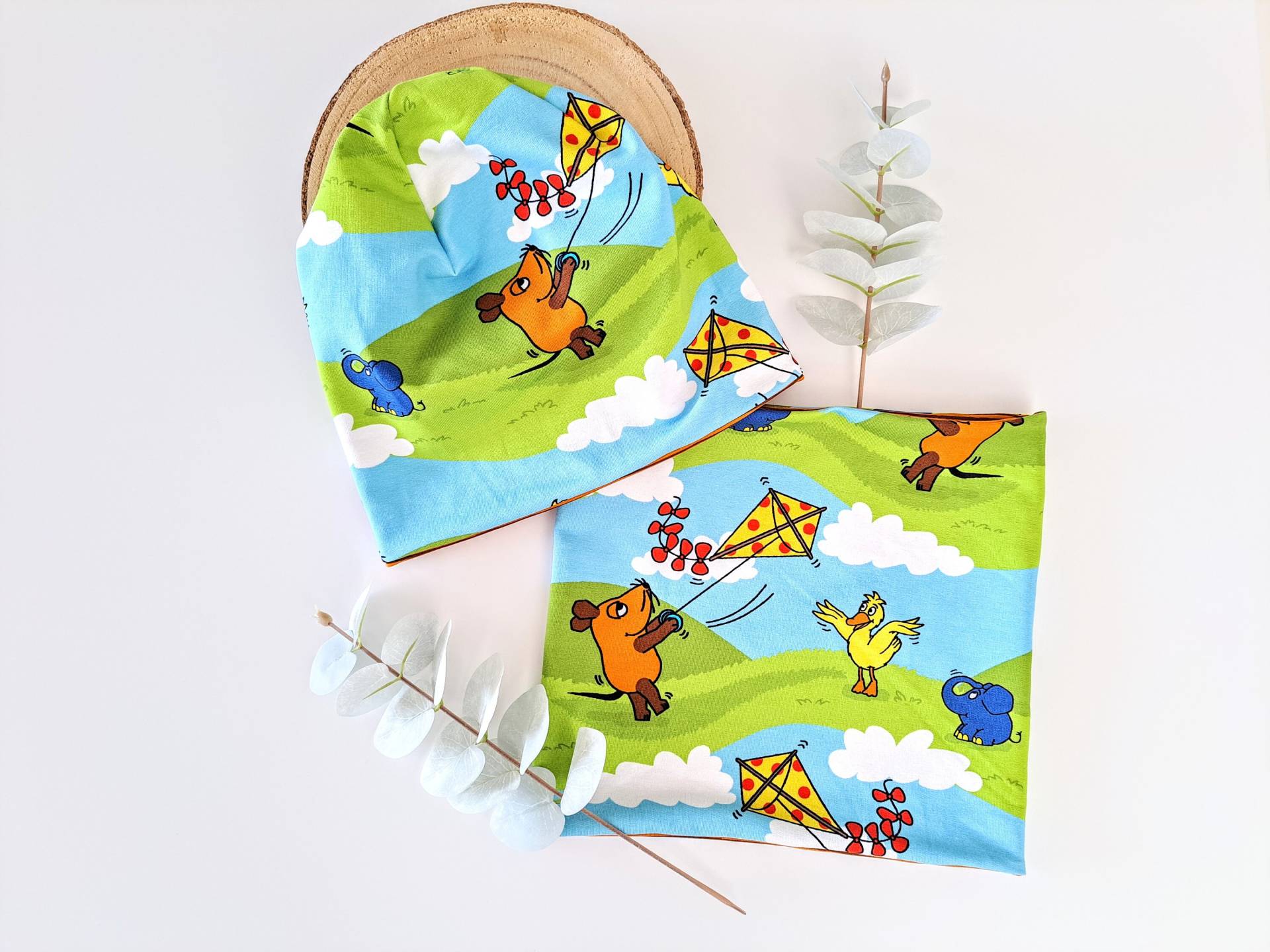 Beanie, Mütze, Loopschal, Sendung Mit Der Maus von JomaLuna