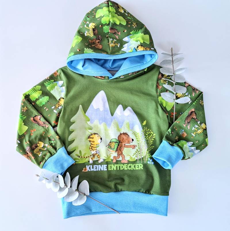 Hoodie, Kapuzenpullover, Janosch, Tigerente, Pullover, Kinder, Herbst von JomaLuna