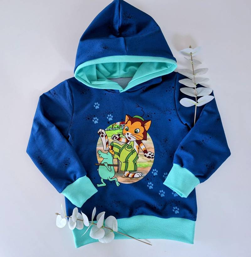 Hoodie, Kapuzenpullover, Petterson Und Findus von JomaLuna