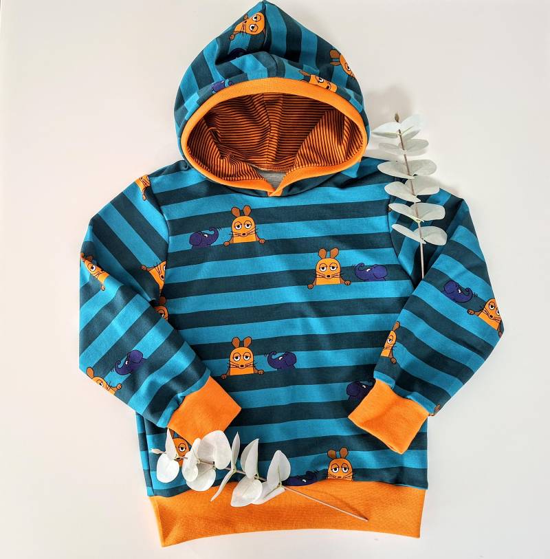 Hoodie, Kapuzenpullover Sendung Mit Der Maus, Kinderpullover von JomaLuna