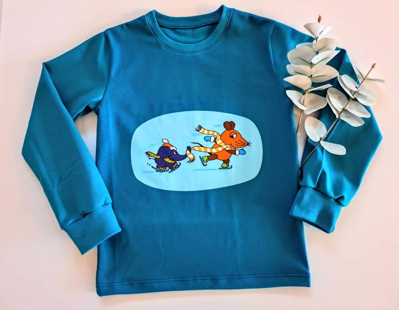 Langarmshirt/Pullover Sendung Mit Der Maus Winter von JomaLuna