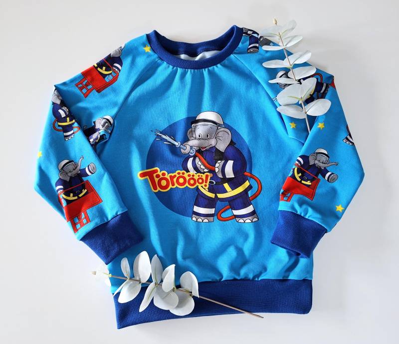 Raglanshirt, Langarmshirt, Benjamin Blümchen, Kindershirt von JomaLuna