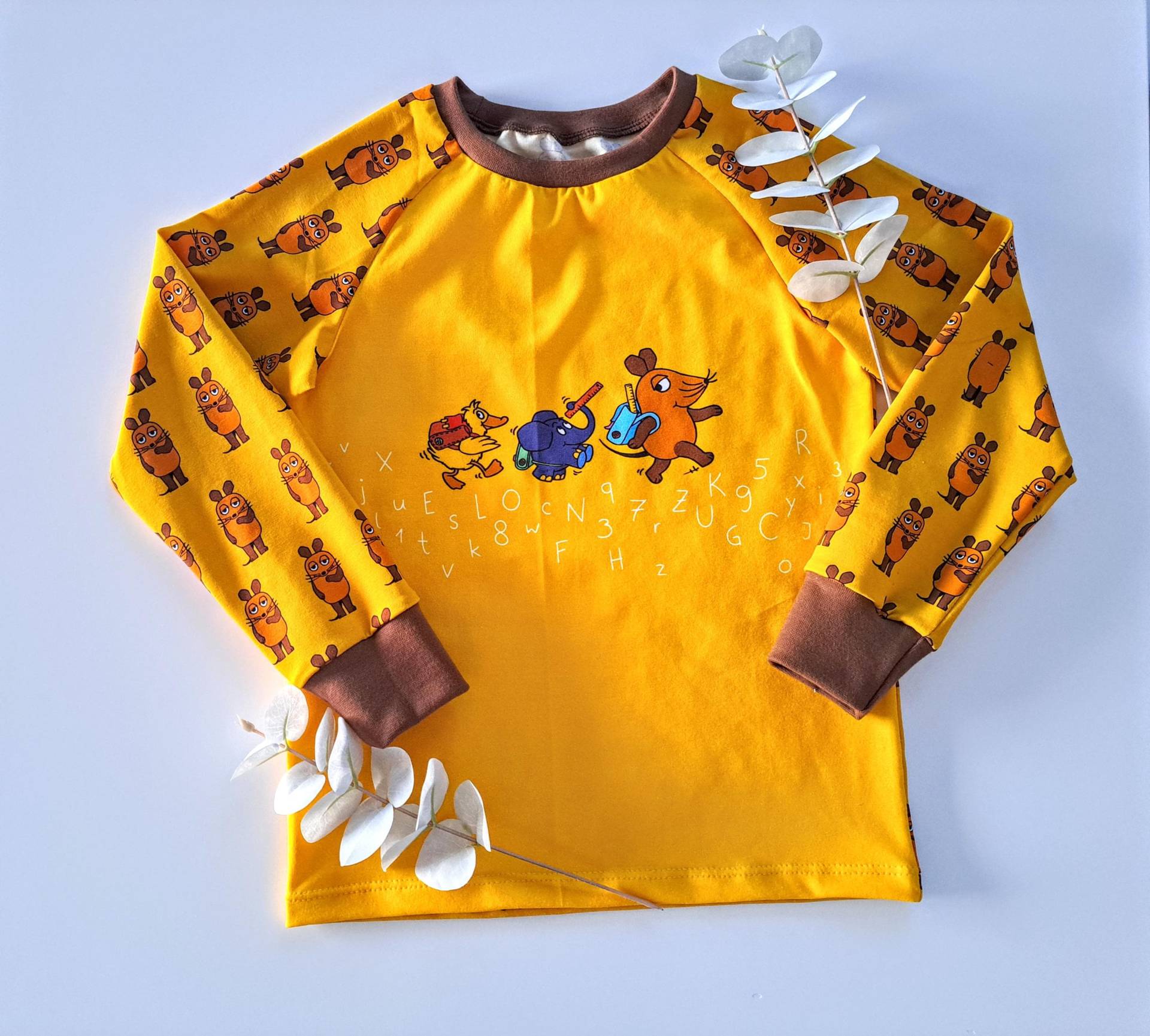 Raglanshirt, Langarmshirt, Sendung Mit Der Maus, Schule Raglanshirt, Langarmshirt, Sendung Mit Der Maus, Schule von JomaLuna