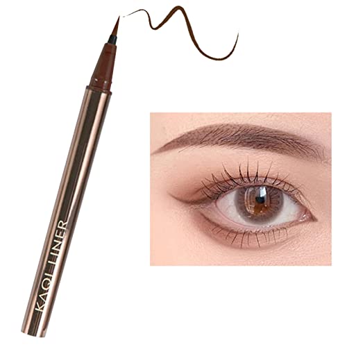 Jomewory Flüssiger Eyeliner-Stift | flüssiger Eyeliner, langanhaltend, wasserfest, für Damen, Mädchen, Schwarz/Blau/Braun/Violett, Eyeliner, farbige Stifte von Jomewory