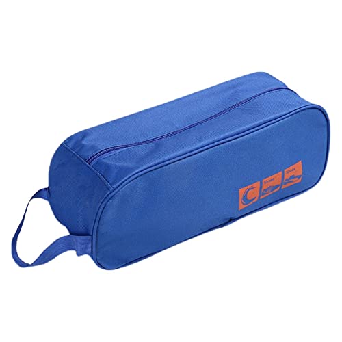 Jomewory Gepäck-Schuhtasche | Schuhbeutel für Reisen | Schuhbeutel, wasserdichte Schuhbeutel für Reisen Damen und Herren, Schuh-Organizer Tasche zum Verpacken mit Reißverschluss, blau, 1 von Jomewory