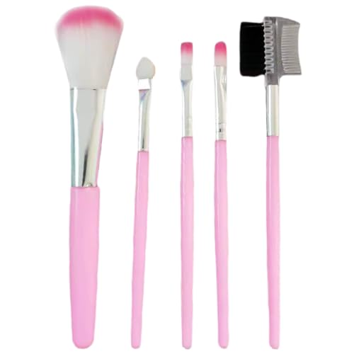 Jomewory Make-up Pinsel Set 5 Stück Make-up Pinsel Set Make-up Pinsel Set Foundation Lidschatten Pinsel für Erwachsene Frauen von Jomewory