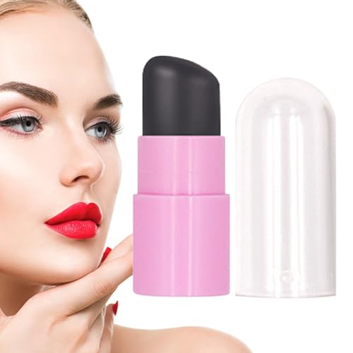 Make-up-Pinsel-Applikator, Concealer, Silikon-Lippenpinsel mit runder Spitze, Make-up-Pinsel zum Mischen von Lipgloss, Lippen, Lidschatten, etc. Jomewory von Jomewory