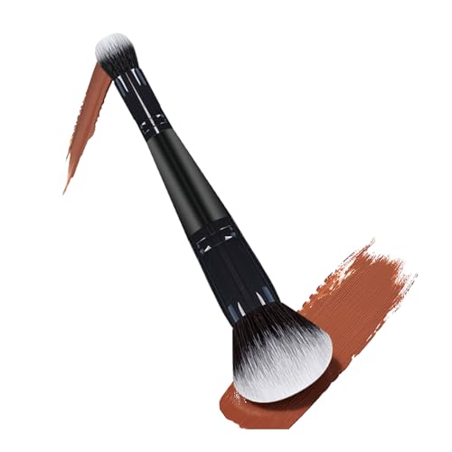 Make-up-Pinsel – weiche Borsten, Rouge-Pinsel für Gesicht mit Doppelkopf, multifunktionale Pinsel, Beauty-Tools, Geschenke für Frauen und Mädchen, für Puder, flüssige Concealer, Creme Jomewory von Jomewory