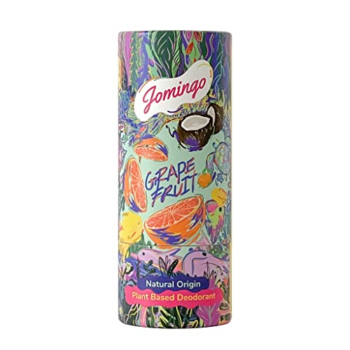 Jomingo Natrue-zertifiziert natürliches deo stick | Deodorant | pflanzlich, vegan | umweltfreundliche Verpackung | effektiv und langlebig für Jugendliche, Frauen und Männer | Grapefruit, 50 g Jomingo Natrue-zertifiziert natürliches deo stick | Deodorant | pflanzlich, vegan | umweltfreundliche Verpackung | effektiv und langlebig für Jugendliche, Frauen und Männer | Grapefruit, 50 g von Jomingo