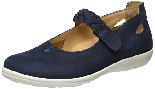 Jomos Allegra, Damen Knöchelriemchen Ballerinas, Blau (navy), 39 EU von Jomos