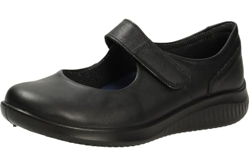 Jomos Damen Allegra 2020 Flacher Slipper, Schwarz, 43 EU Weit von Jomos