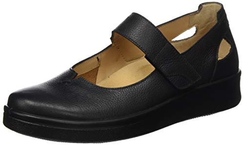 Jomos Damen Flora Geschlossene Ballerinas, Schwarz (Schwarz 61-000) von Jomos