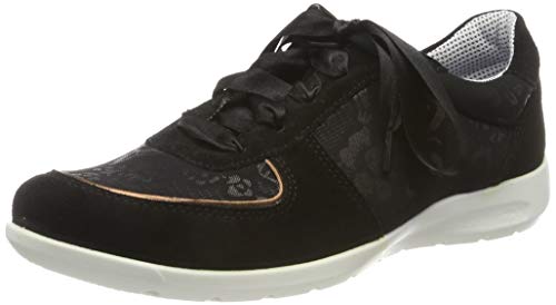 Jomos Damen Sprint Sneaker, Schwarz (Schwarz-Bronze 990-0094) von Jomos