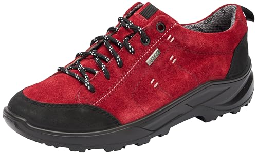 Jomos Damen Suvretta Sneaker, schwarz/rot, 38 EU X-Weit von Jomos