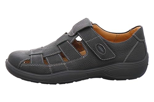 Jomos Ergo Com Slipper in Übergrößen Schwarz 418419 35 000 große Herrenschuhe, Größe:42 von Jomos