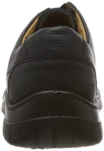 Jomos Feetback Herren Derby Schnürhalbschuhe, Schwarz (Schwarz), 46 von Jomos