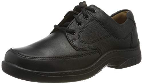 Jomos Feetback Herren Derby Schnürhalbschuhe, Schwarz (Schwarz), 46 von Jomos