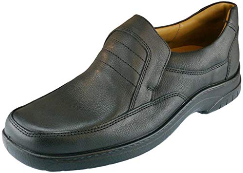 Jomos Herren Feetback Slipper, Schwarz Schwarz 44 000, 40 EU von Jomos